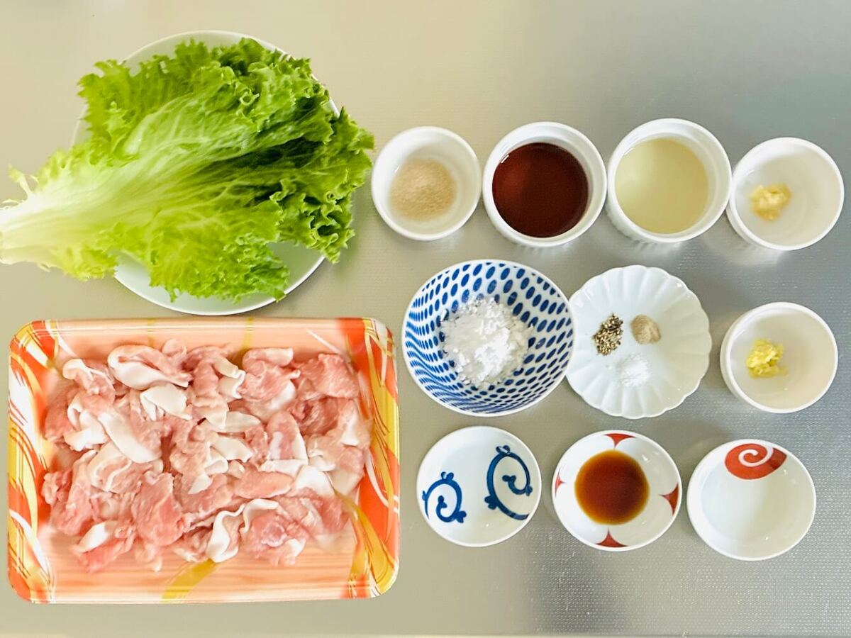 山本ゆりさん「豚こまの照り焼きステーキ風」のレシピ