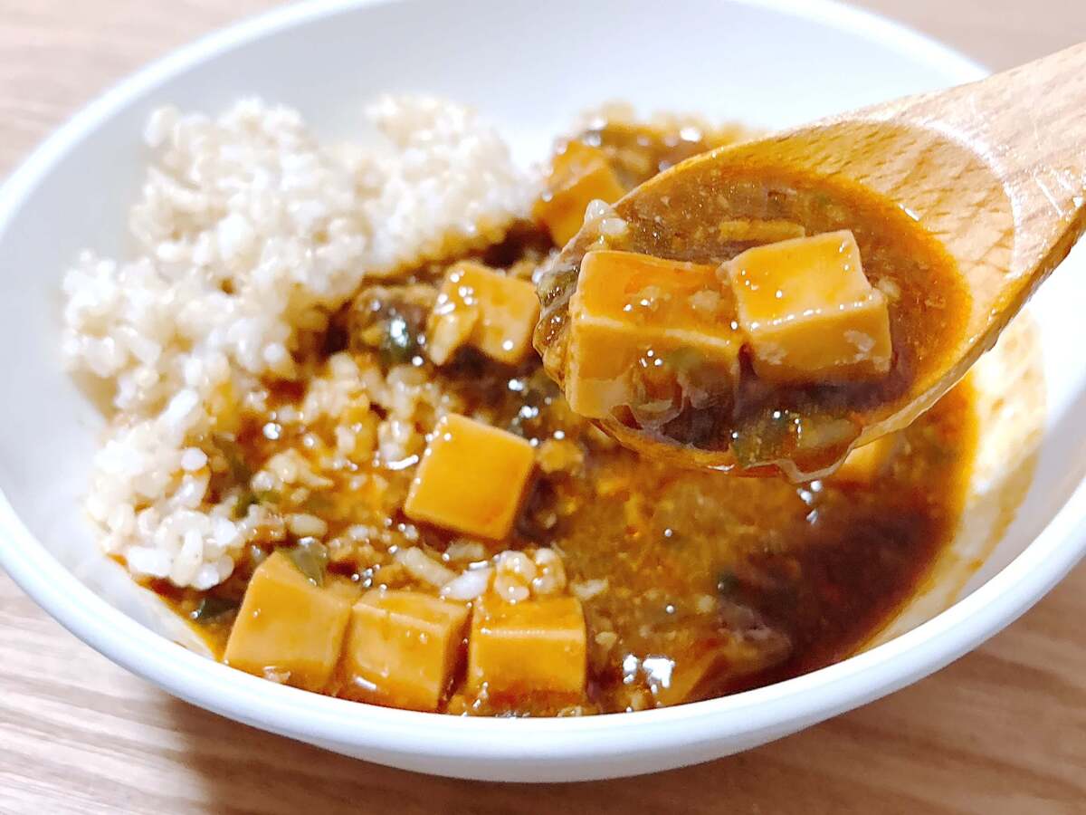 味の素の「麻辣麻婆豆腐丼の具」