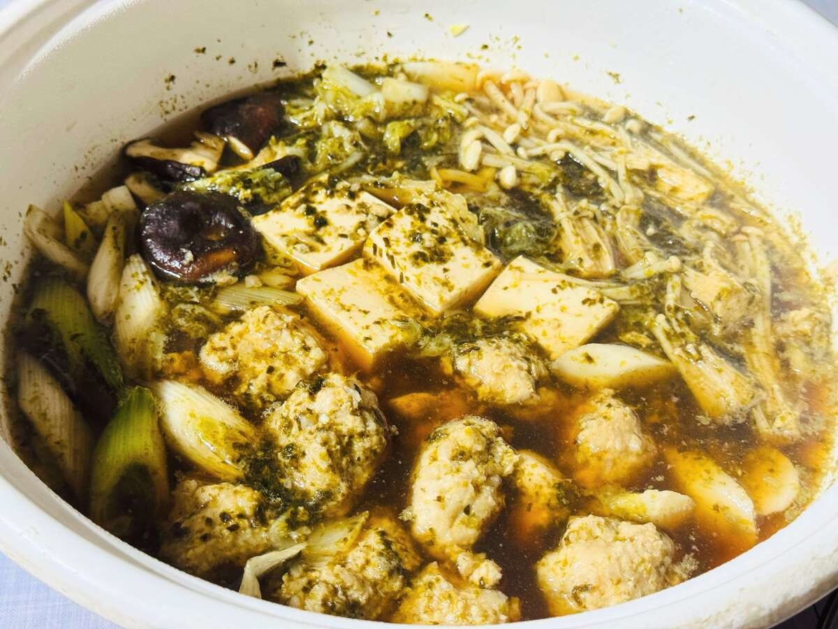 【カルディ】なにこれ！？ビジュが…『海苔鍋つゆの素』