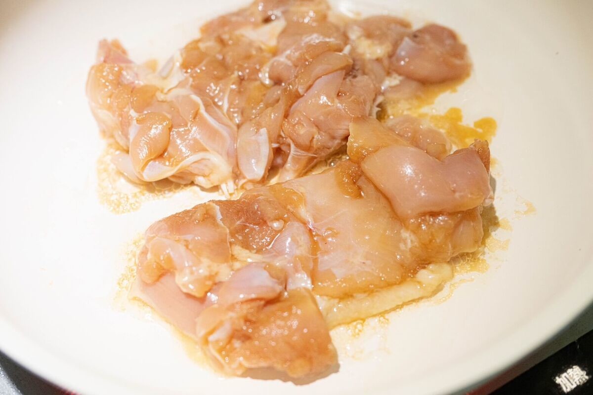 炭火焼チキンの葱ソース