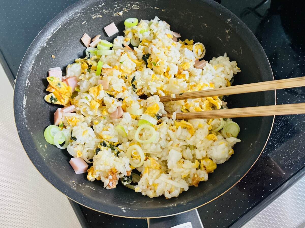 リケン公式「わかめ炒飯」