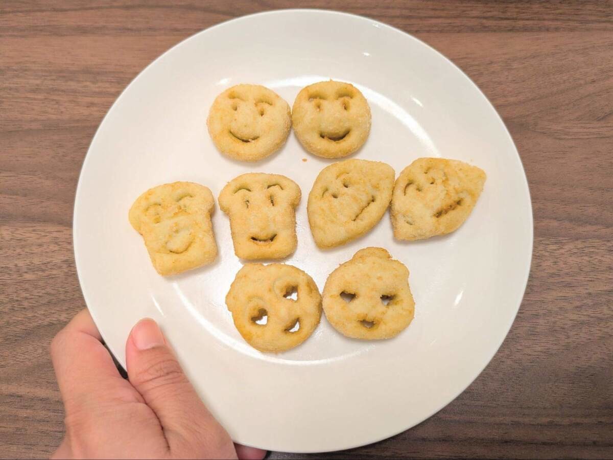 「アンパンマンポテトとかぼちゃのディップサラダ」のレシピ