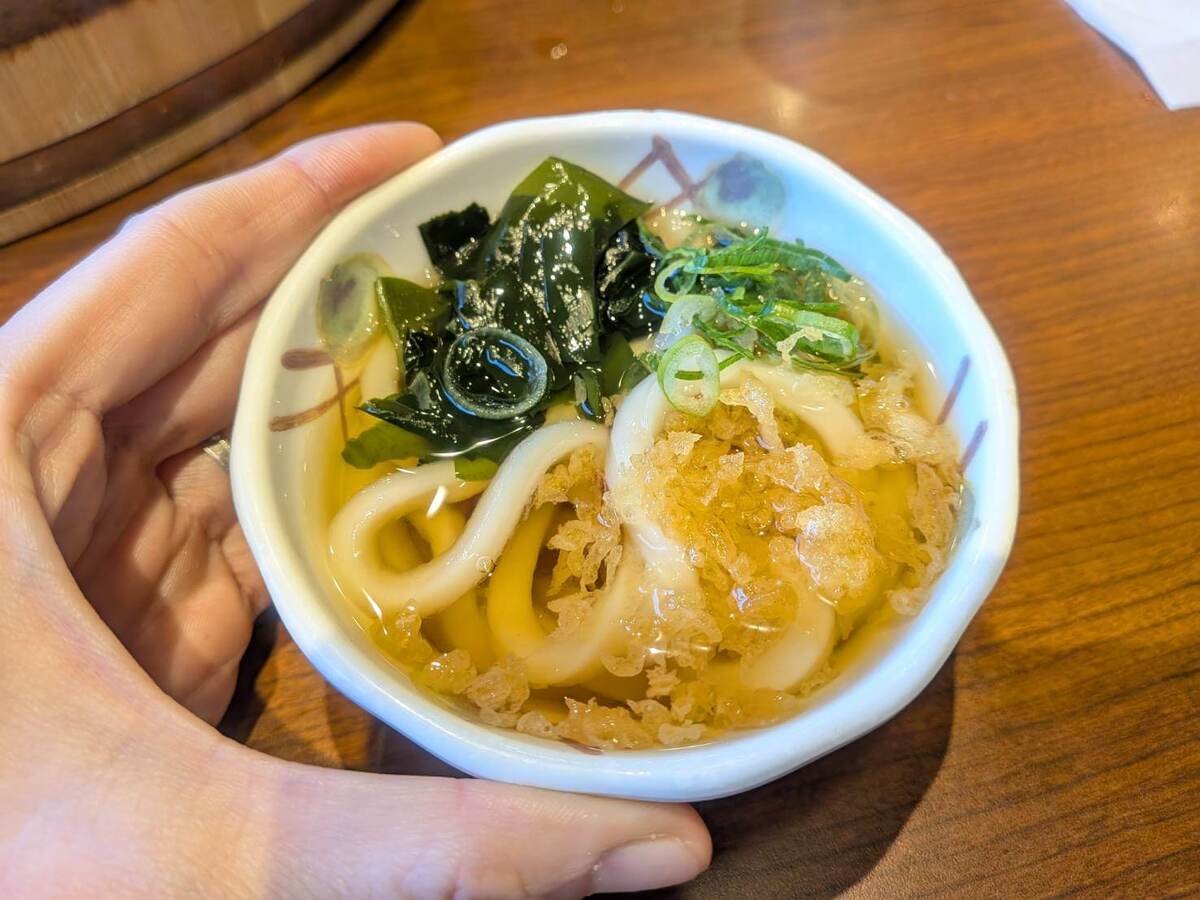 家族釜揚げうどん