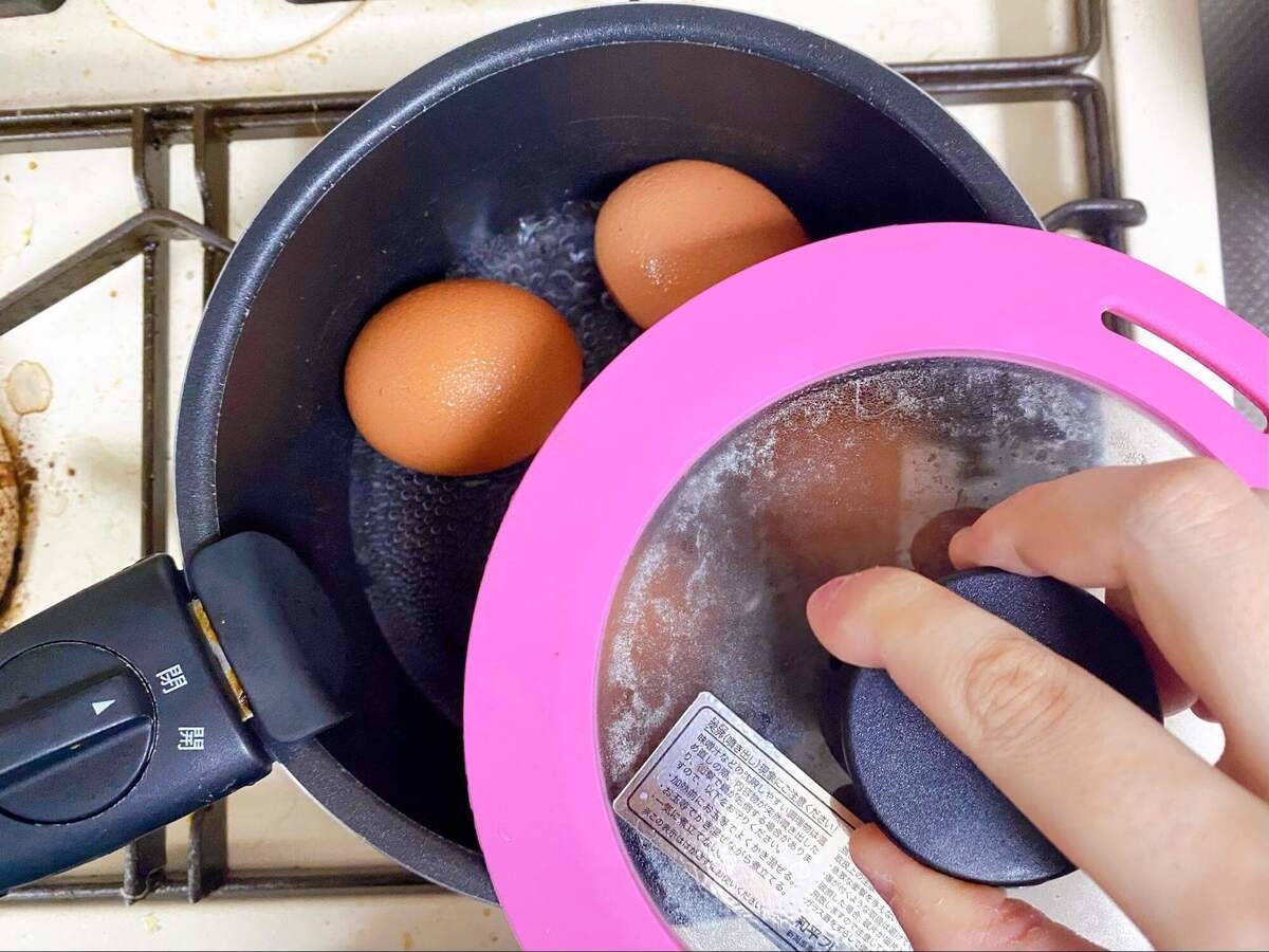 農林水産省「時短！ゆで卵を茹でずに作る方法」