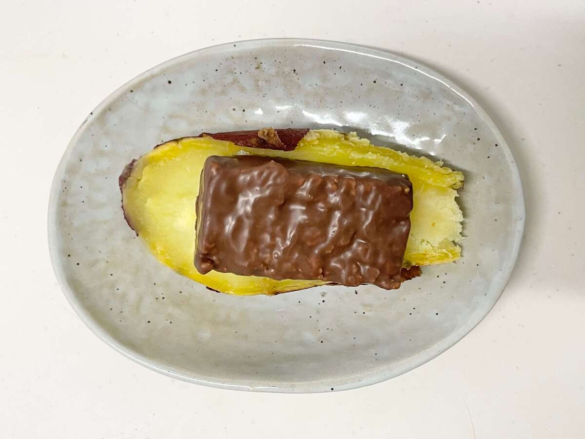 有楽製菓「至福の焼き芋バター」のレシピ