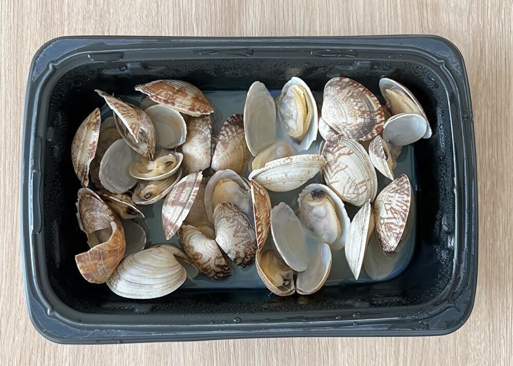 ガーリック香るえびとムール貝のアヒージョ