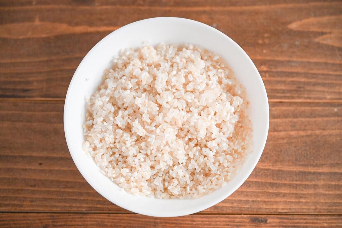 塩こんぶと梅の炊き込みご飯