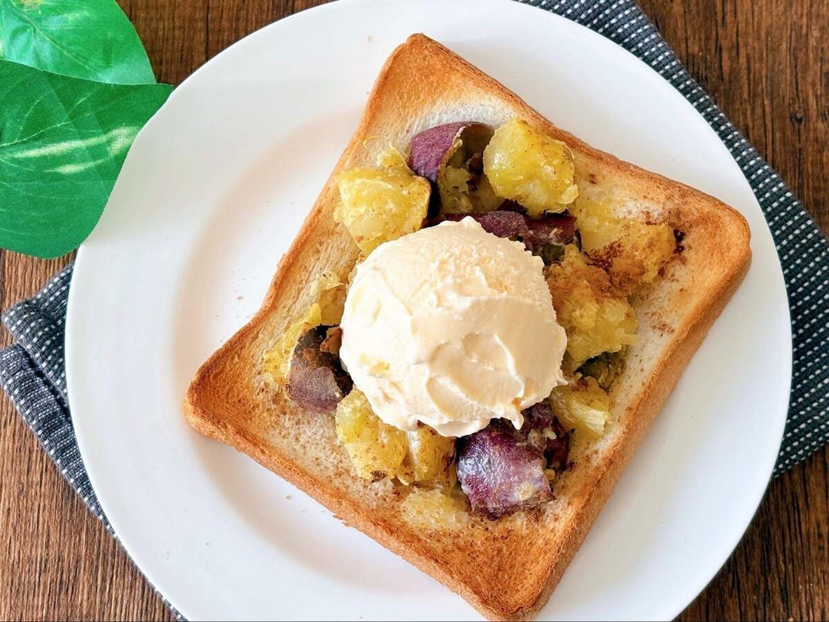 ヘコパン芋アイス