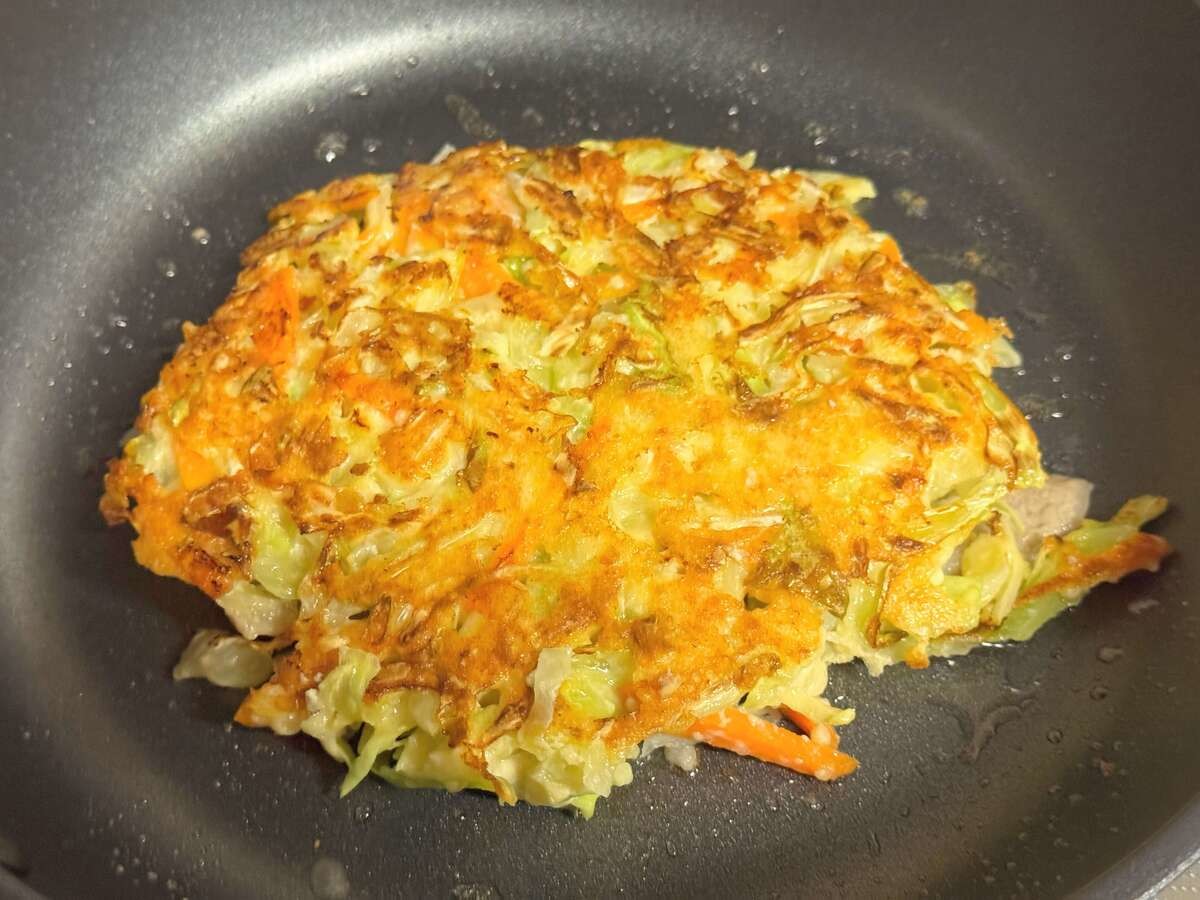 山本ゆりさん『ふわふわ豆腐お好み焼き』のレシピ
