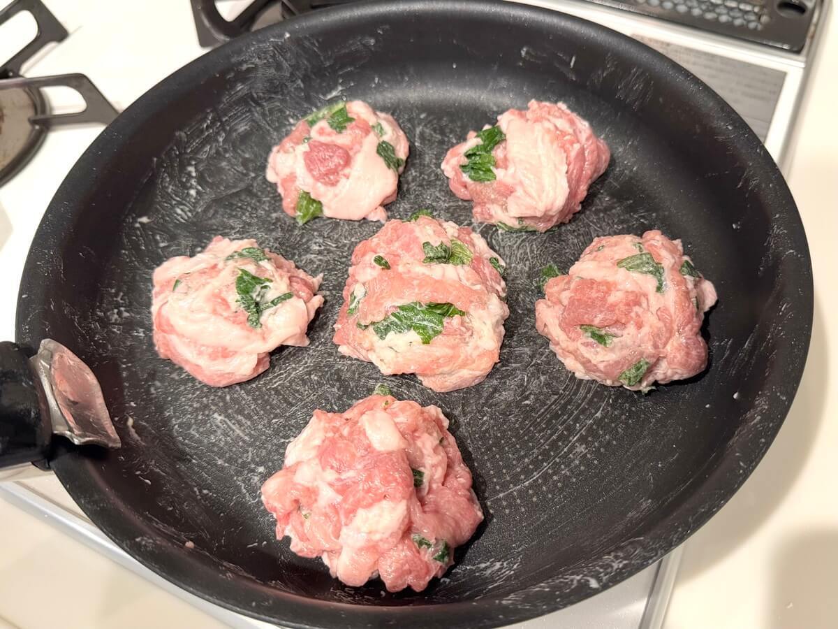もこさん「豚こま大葉カツ」のレシピ