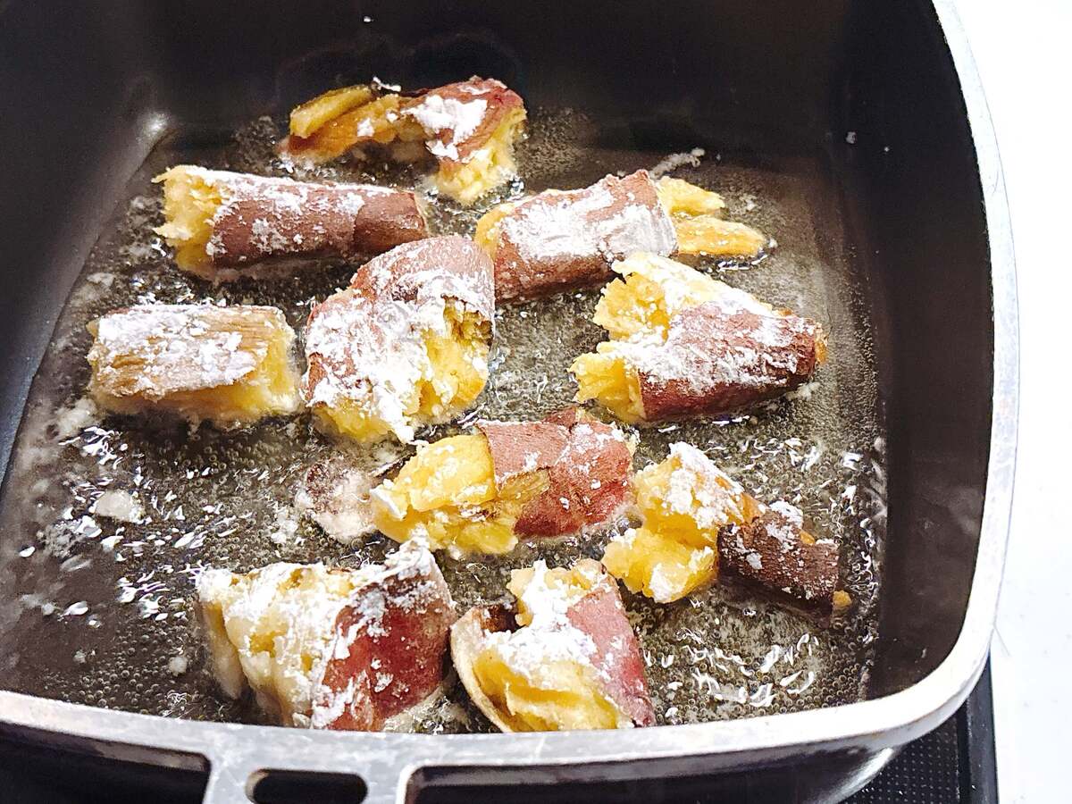 まりこさん「ザクザク焼き芋」