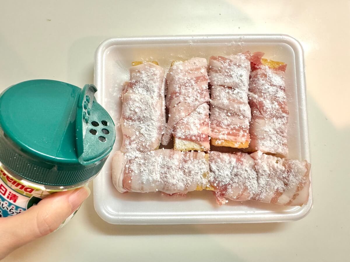 まるみキッチンさん「厚揚げと豚バラの角煮風うま煮」