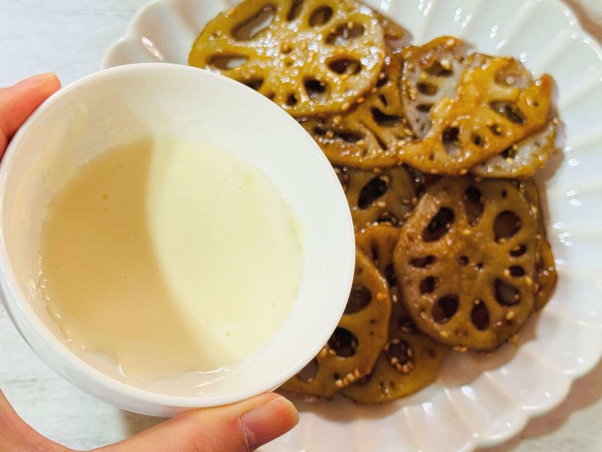 山本ゆりさん考案『やみつき甘辛マヨ蓮根』