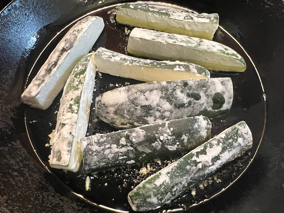 ズッキーニのカレー唐揚げ