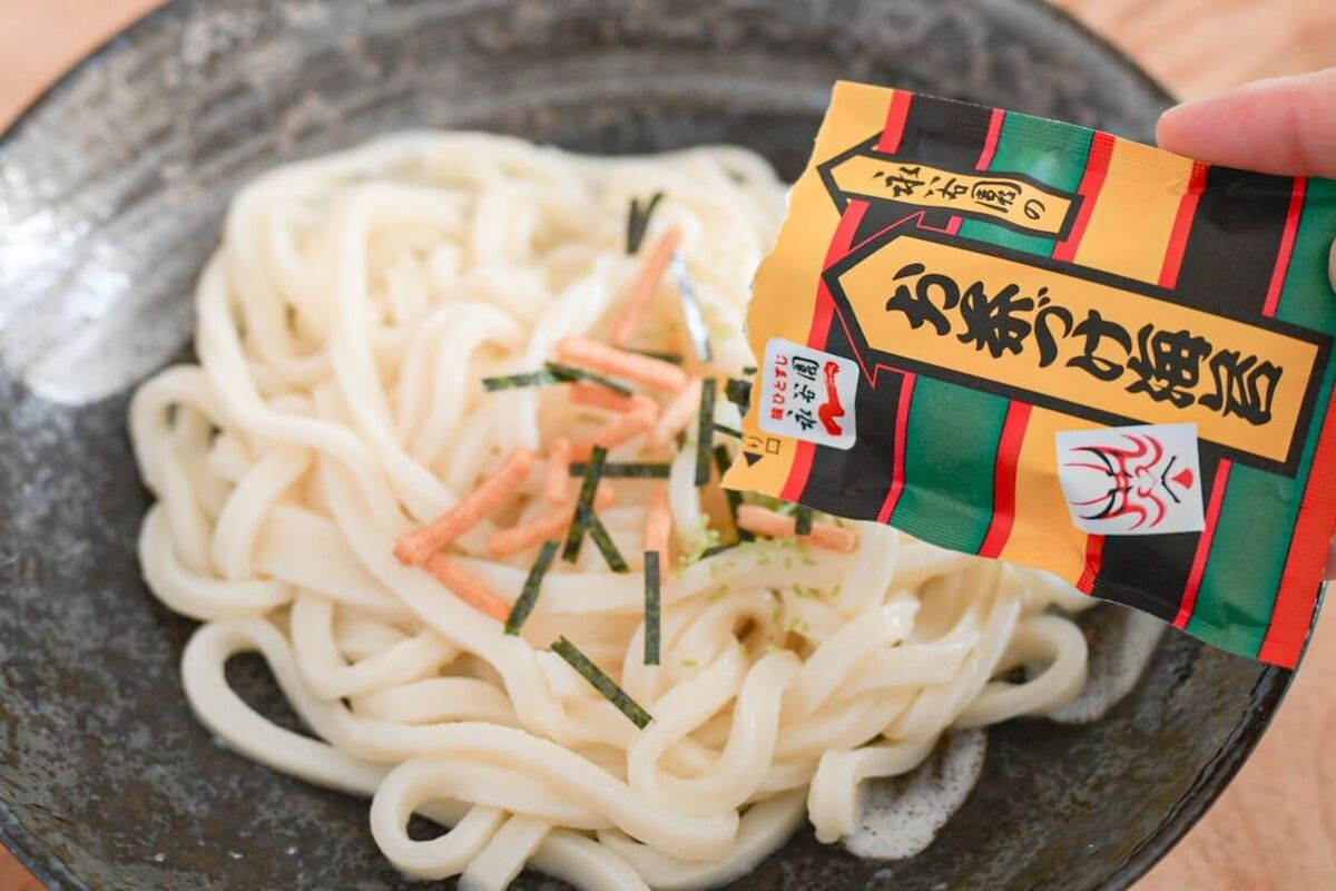 永谷園公式「お茶づけ和えうどん」のレシピ