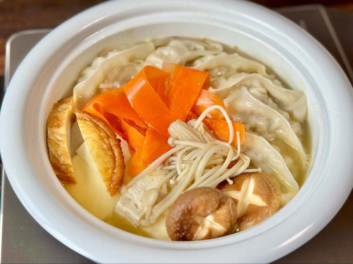 木村拓哉さん「餃子鍋」