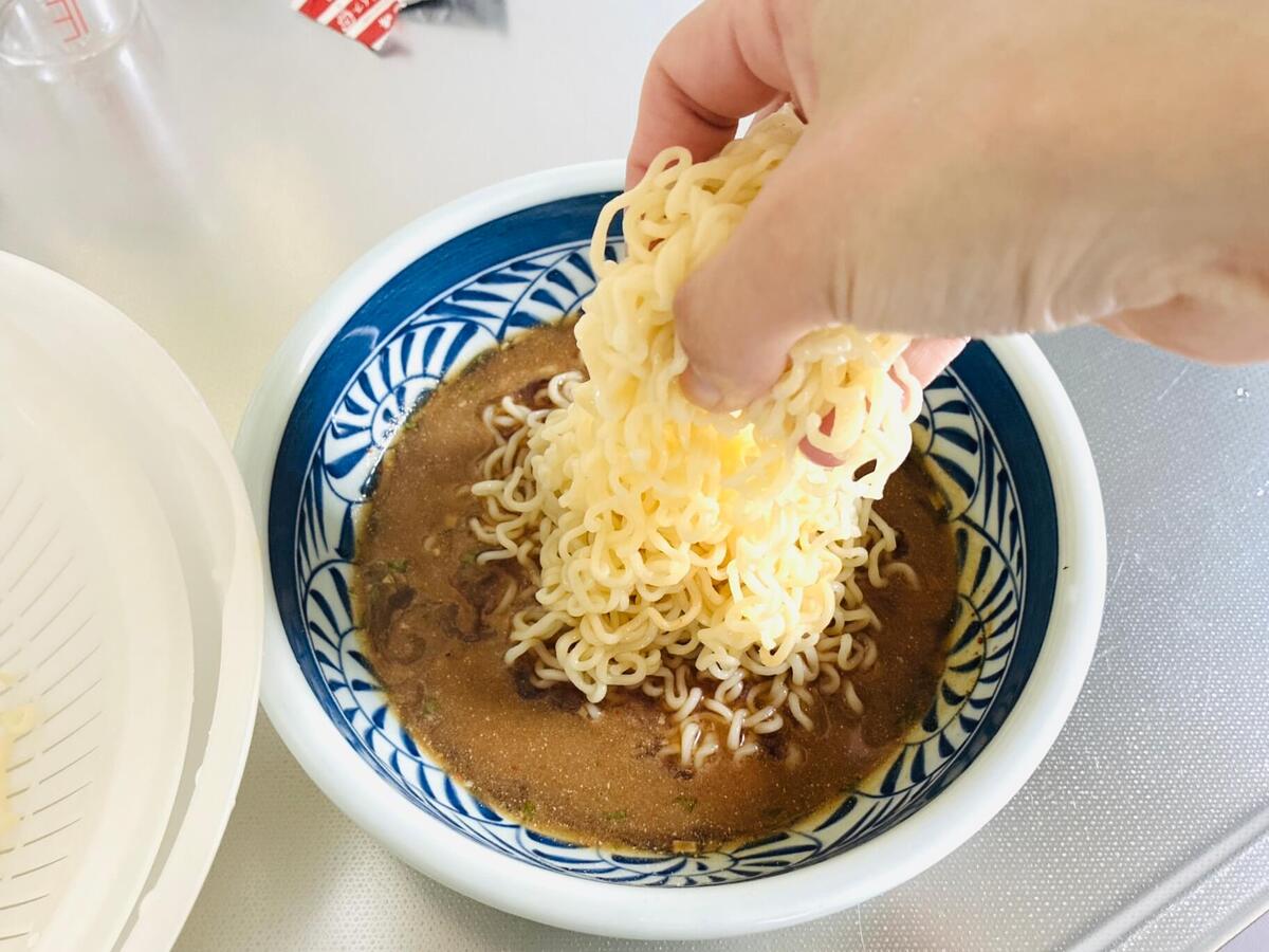 冷や汁風みそラーメン