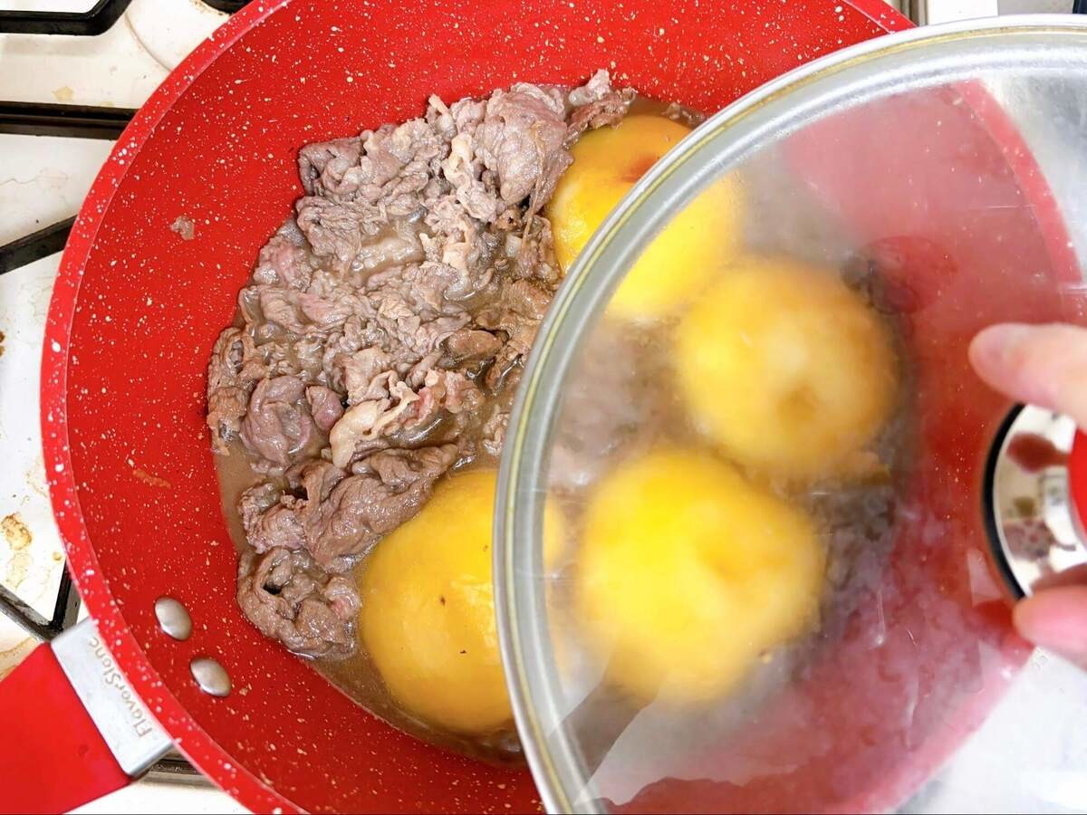 長谷川あかりさん「シンプル肉じゃが」