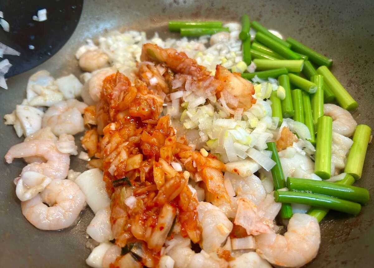 海鮮キムチチャーハン