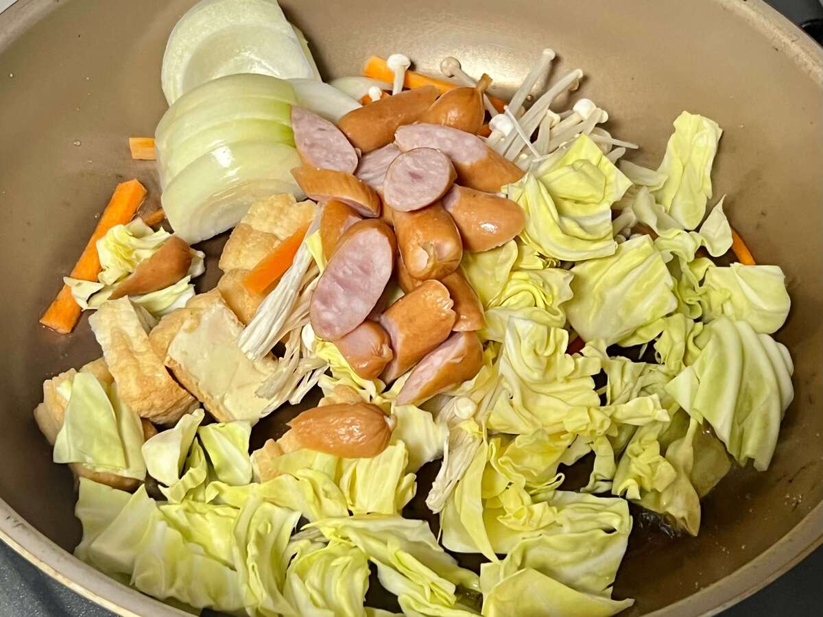 「卵とじあんかけ焼きそば」