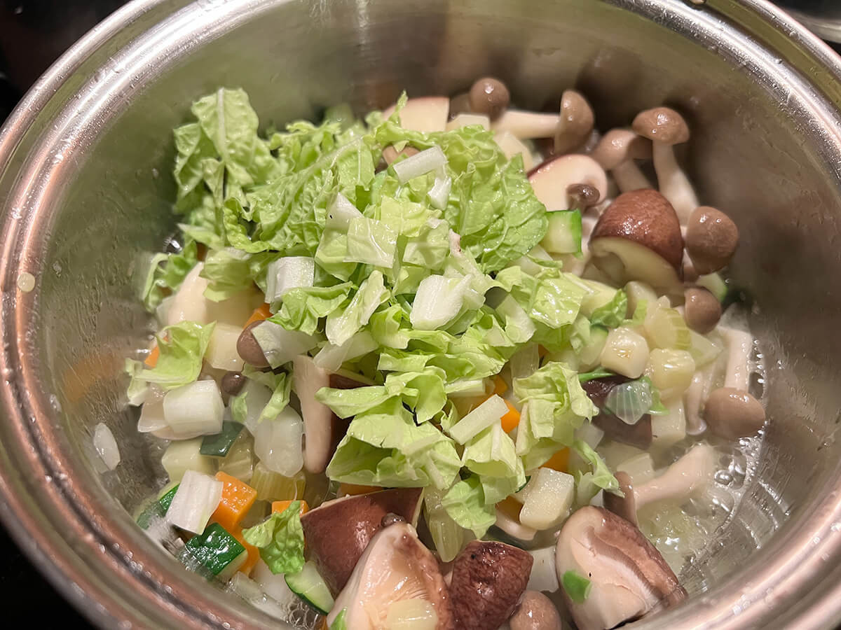 落合務さん「ミネストローネ」