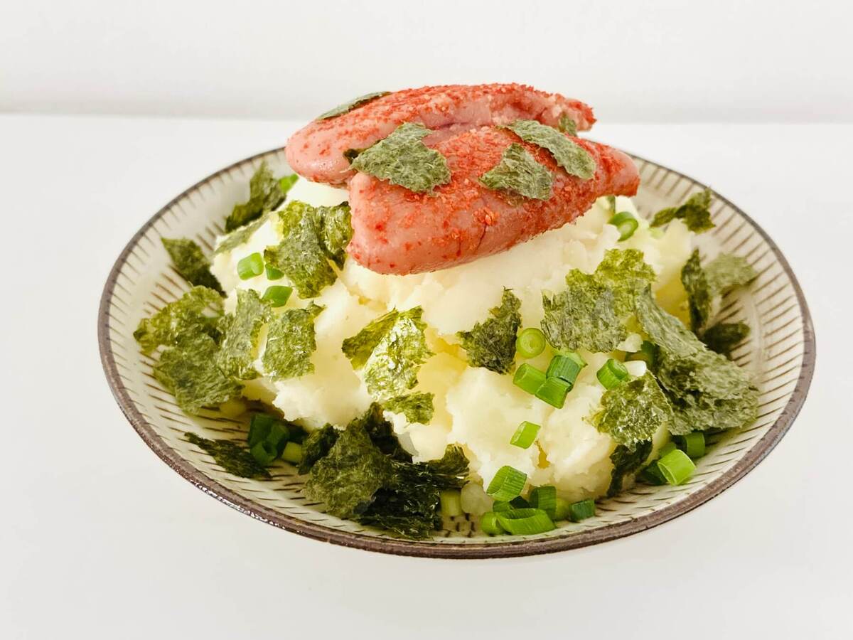 あぶり明太子のポテサラ