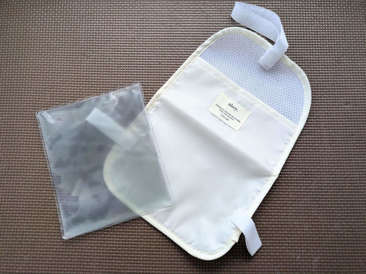 新発想！背中を冷やす