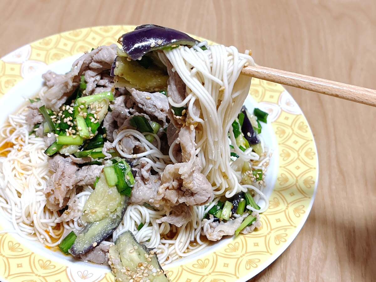 スタミナ具沢山そうめん