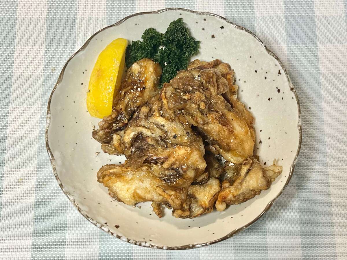 まいたけのカリカリ唐揚げ