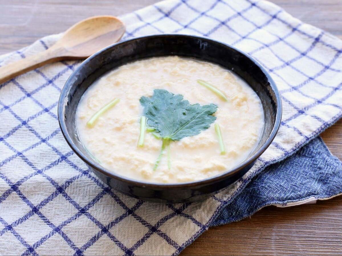 白だしでふわふわ豆腐
