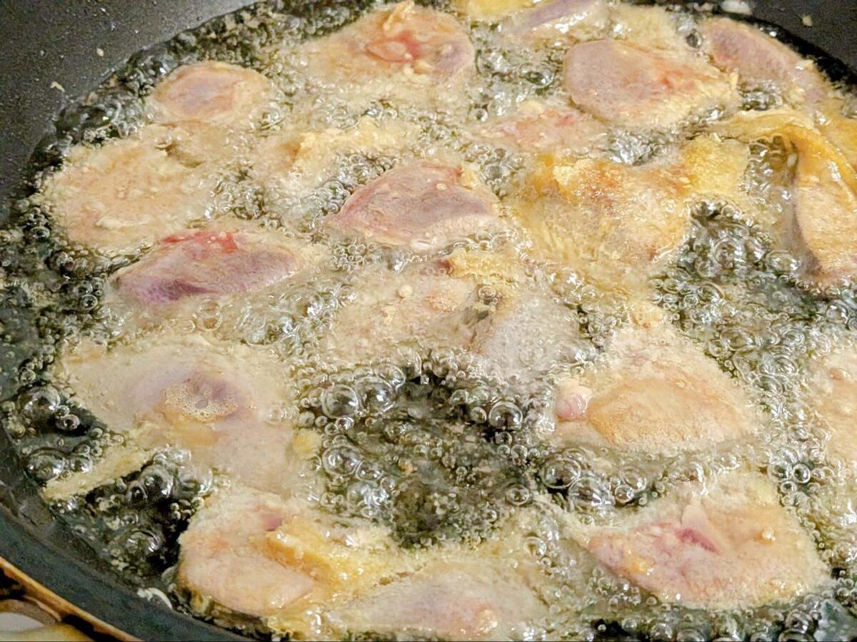 『けんまさきっちん』さん「王将風ニラレバ」のレシピ