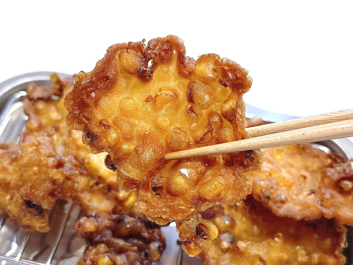 とうもろこしの唐揚げ