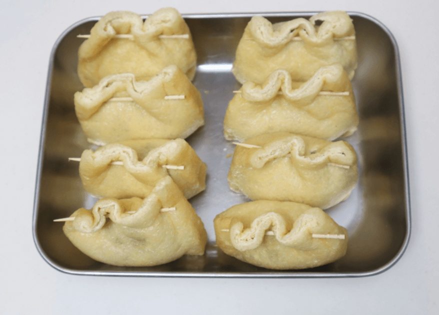 「油揚げジューシー餃子」