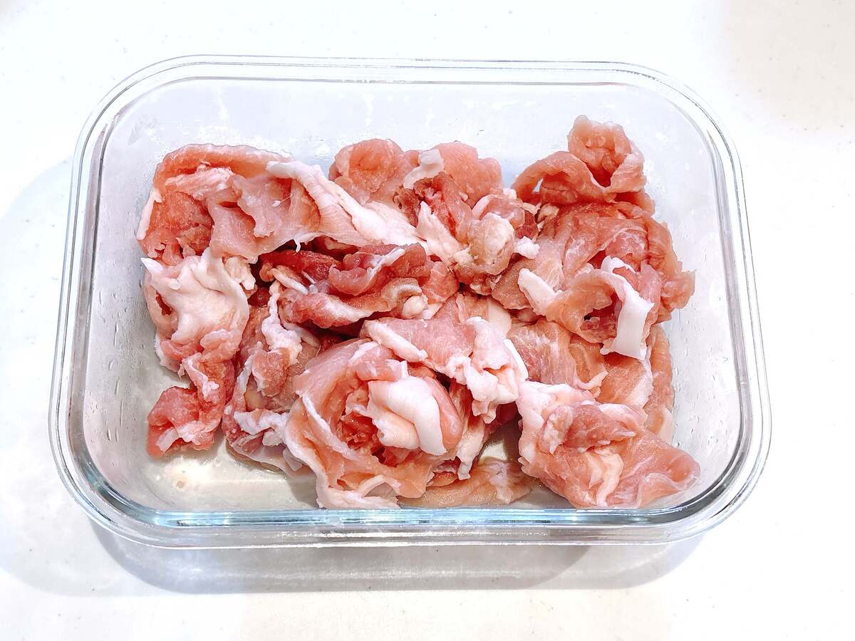 豚こま肉のから揚げ