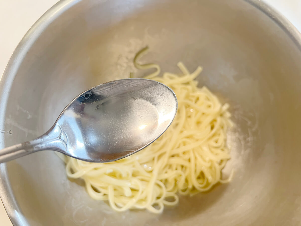 ベリッシモさん「バターチーズパスタ」