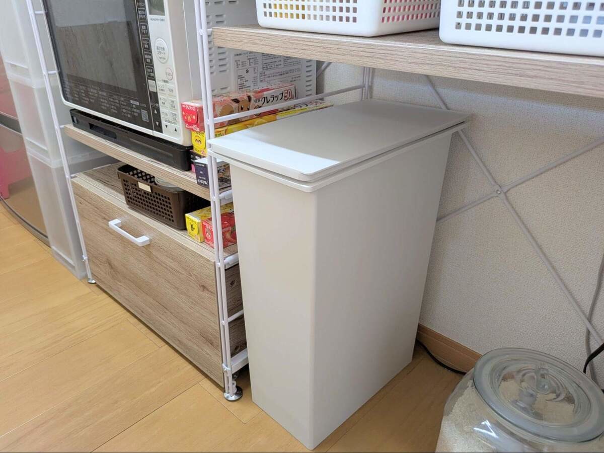 無印良品の「フタが選べるダストボックス」