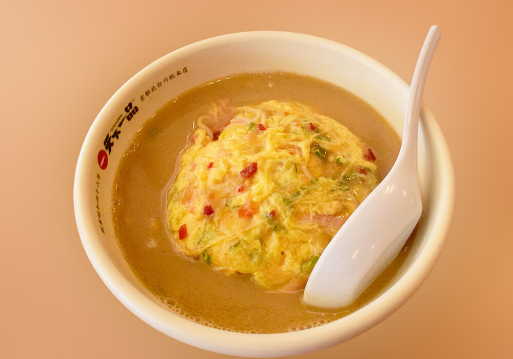 天下一品「こってり天津飯定食（ラーメンは「あっさり」）」実食レポ