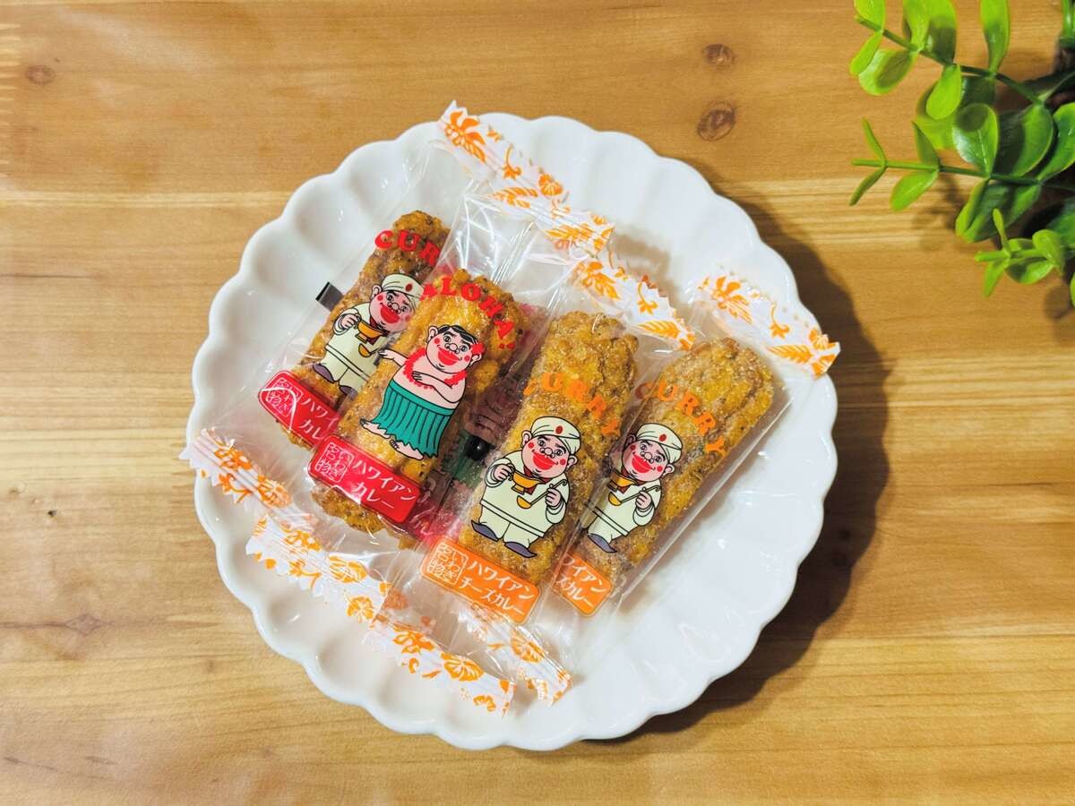 ハワイアンカレーせんべい