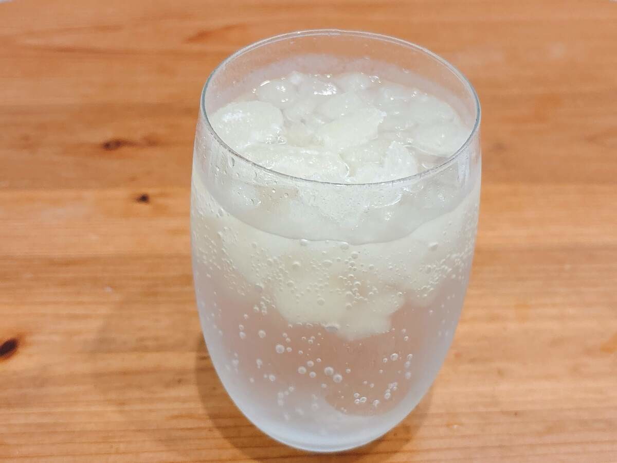 「アイスの実×三ツ矢サイダーアレンジ」の別バージョン
