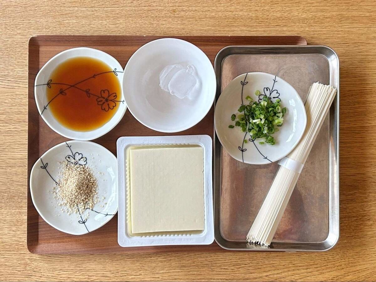 タサン志麻さん「ごまと豆腐のそうめん」