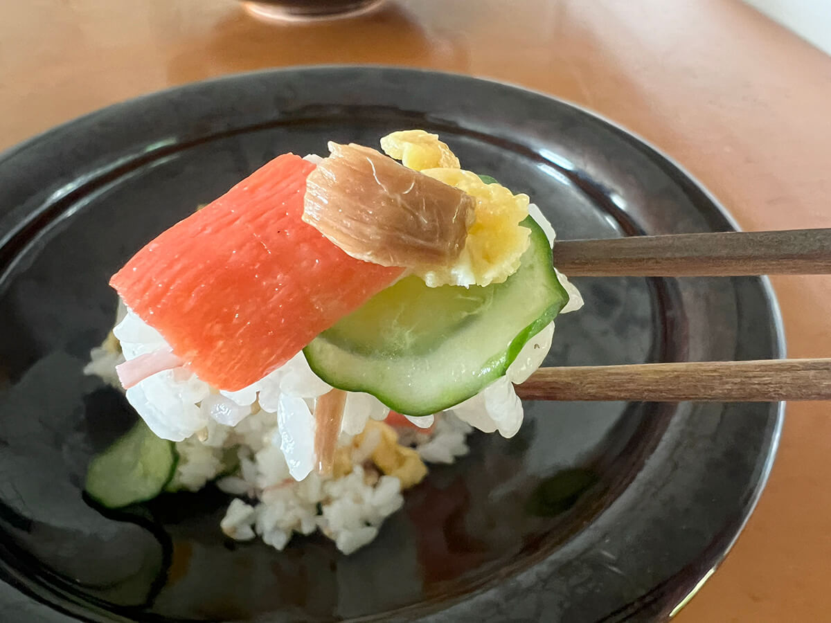 きゅうりの簡単混ぜずし