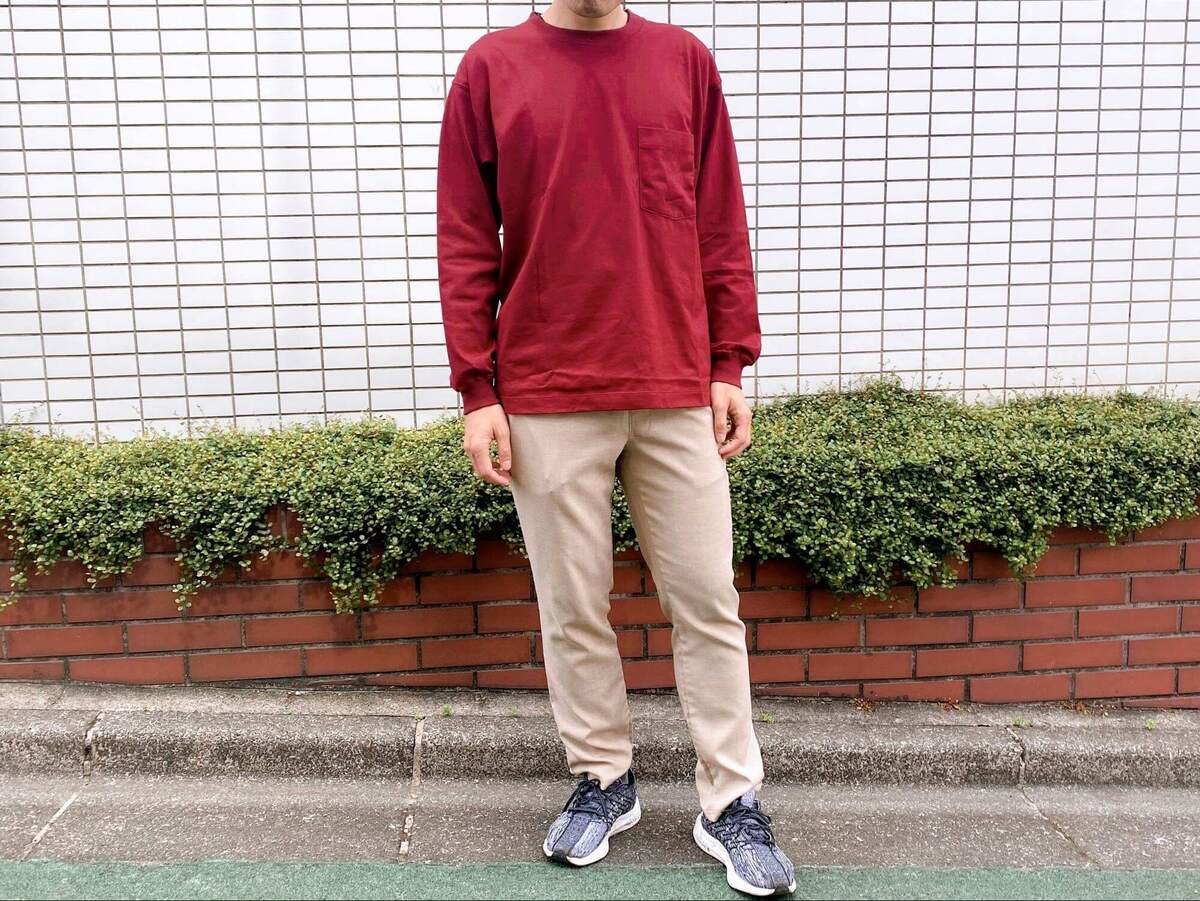 トライアルのコスパ抜群の長袖Tシャツ