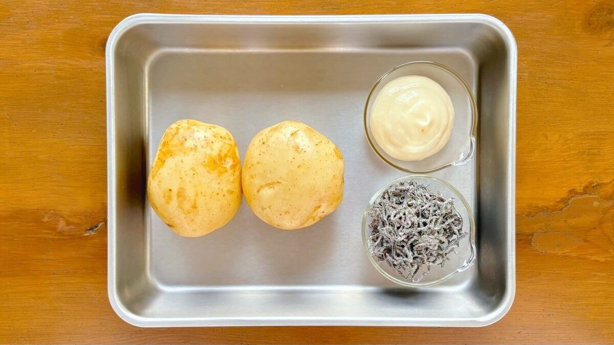 塩昆布ポテサラ