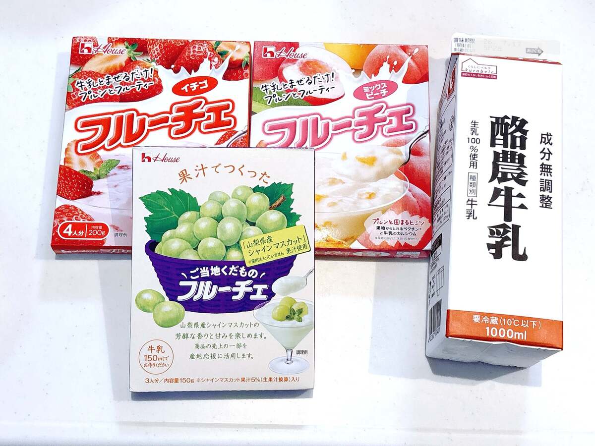 ハウス食品公式「欲張りすぎるフルーチェ」のレシピ