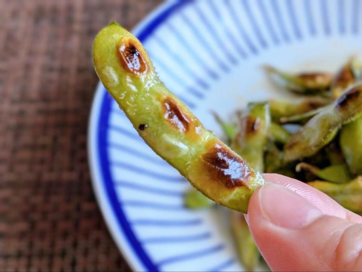 岩崎ファーム公式「焼き枝豆」のレシピ