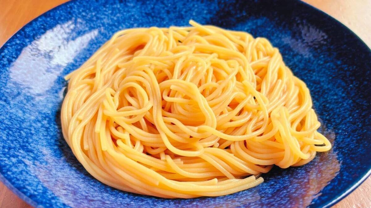 ツナ塩昆布パスタ