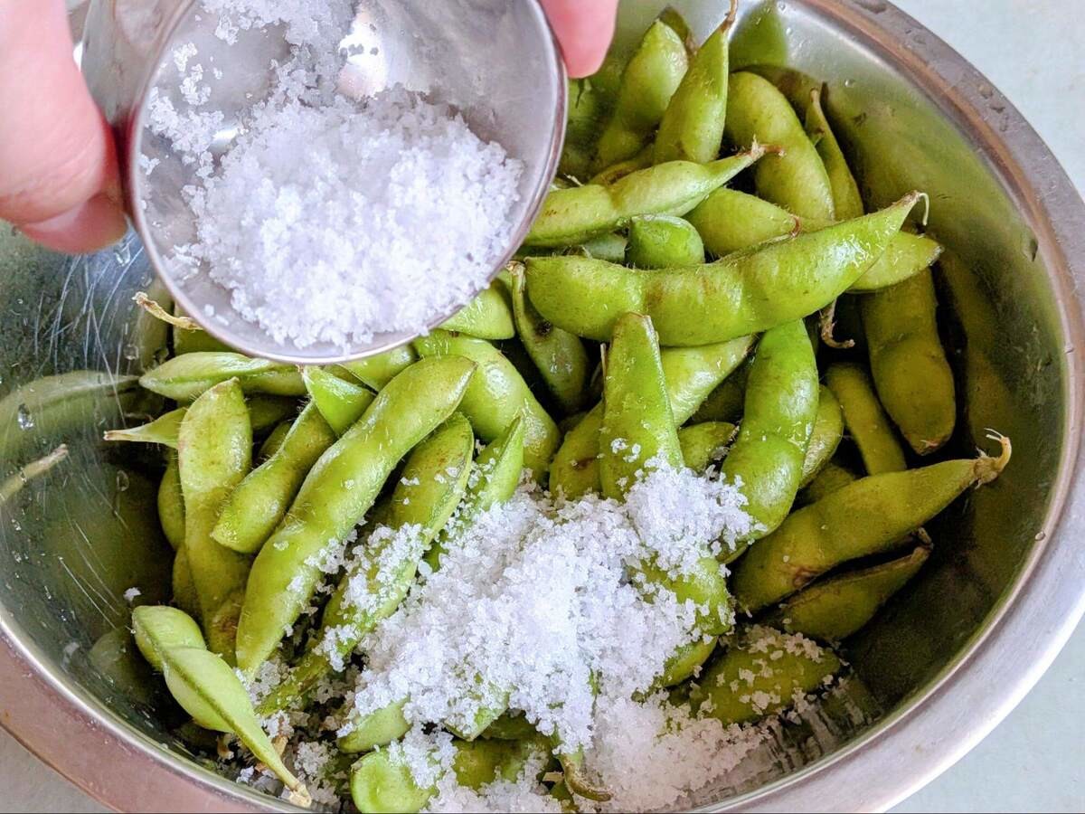 枝豆の茹で方】