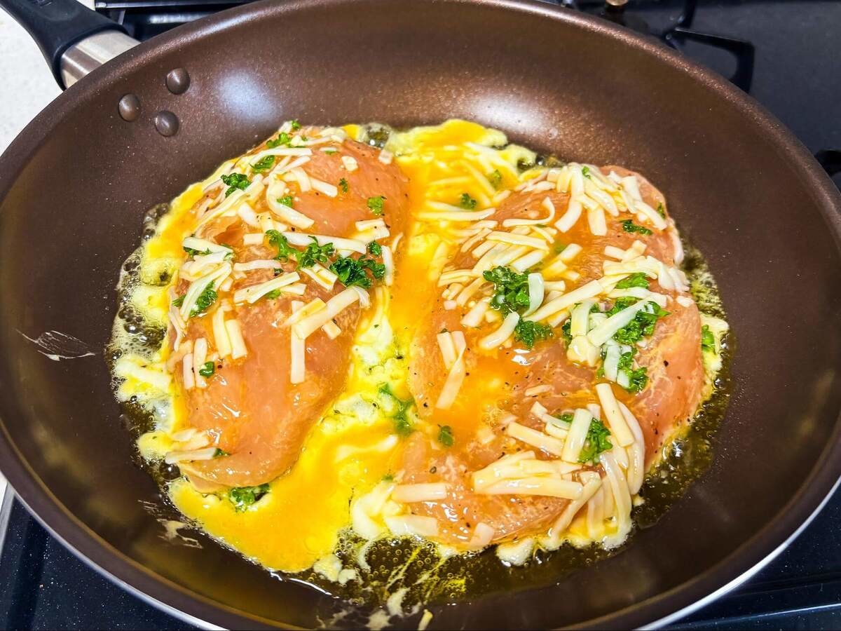 藤野嘉子さん「鶏むね肉のピカタ」