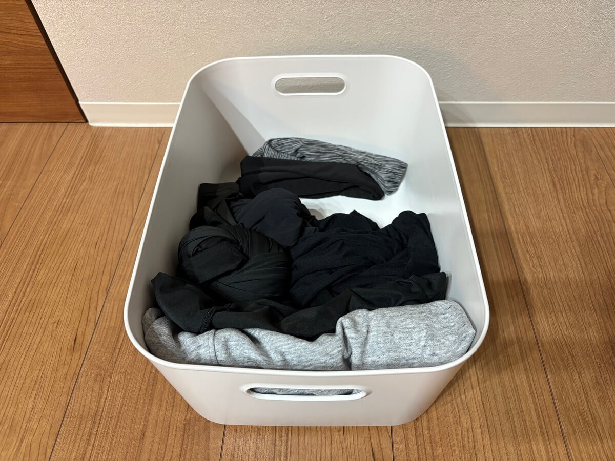 無印の収納と言えば!やわらかポリエチレンケース