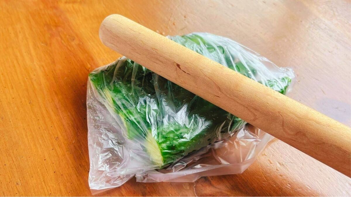 「きゅうりのわさび浅漬け」